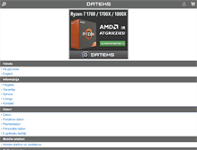 Tablet Screenshot of dateks.lv